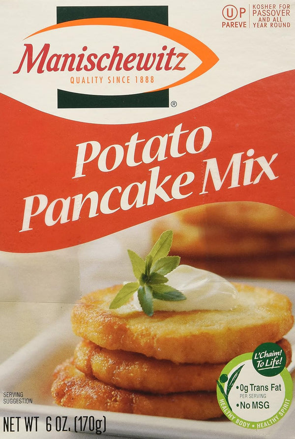 Manischewitz Potato Pancake Mix 6.0 OZ(Pack of 3)
