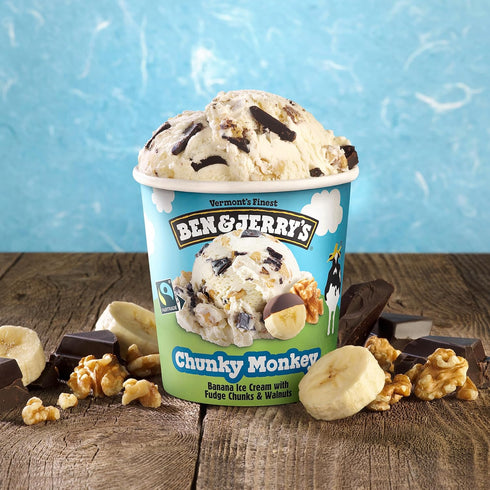 Ben & Jerry's 16 oz Ice Cream Chunky Monkey