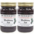 Generic The Dutch Kettle Amish Homemade Style Sugar-Free Blackberry Jam 2-18 Oz Jars