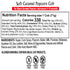 16 2.5 oz Caramel Cob Soft Caramel Popcorn Individually Wrapped Bars Gluten-Free, Peanut & Tree Nut-Free Microwaveable