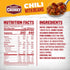 19 (Pack 12) Campbell's Chunky Chili with Beans, Ounce Can