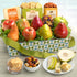 A Gift Inside Classic Fresh Fruit Basket Gift with Crackers, Cheese and