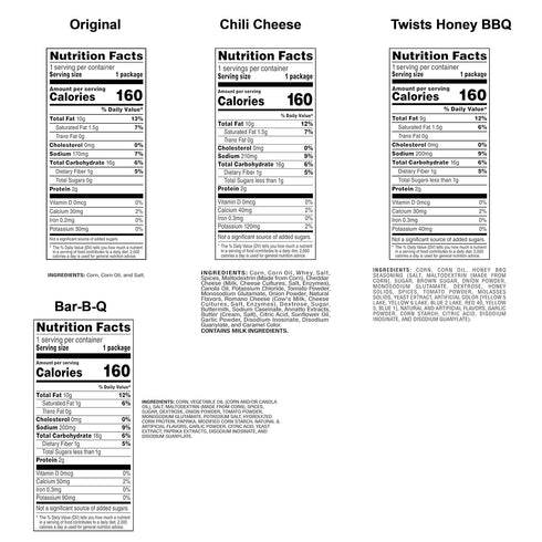 Pack, 1 (Pack 40) Fritos Corn Chips Variety Assortment May Vary, Ounce