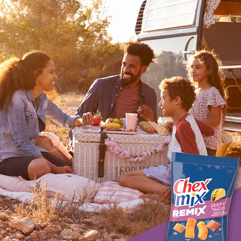 Chex Mix 4.25 OZ (Pack 16) Remix Zesty Taco Snack Mix