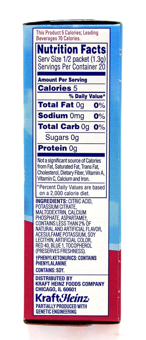 10-Packet (Pack 15) Crystal Light On The Go Raspberry Lemonade Drink Mix, Box