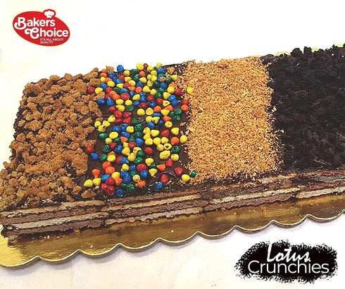 Baker's Choice Lotus Crunch Topping - 6.5 Oz. Dairy Free, Kosher Crunchy Sprinkles for Ice Cream Sundae
