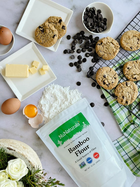 (5 lbs) NuNaturals Bamboo Flour