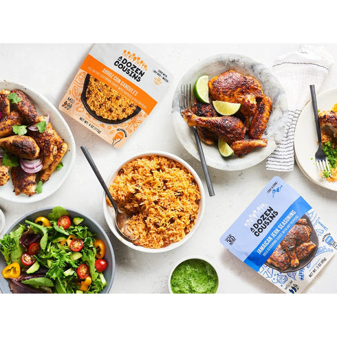 Dozen (10 Pack), 4oz A Cousins Caribbean Coconut Rice Seasoning Sauce Pour & Mix Coconut Rice Starter, Coconut Paste