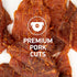 Packed 2.7 (Pack 8) KRAVE All Natural Pork Jerky, Black Cherry BBQ - Protein Snacks Roasted for Maximum Flavor