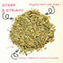 7oz 100% Worldwide Botanicals Organic Lemon Grass Leaves - Loose Leaf - Cut and Sifted pure Cymbopogon citratus