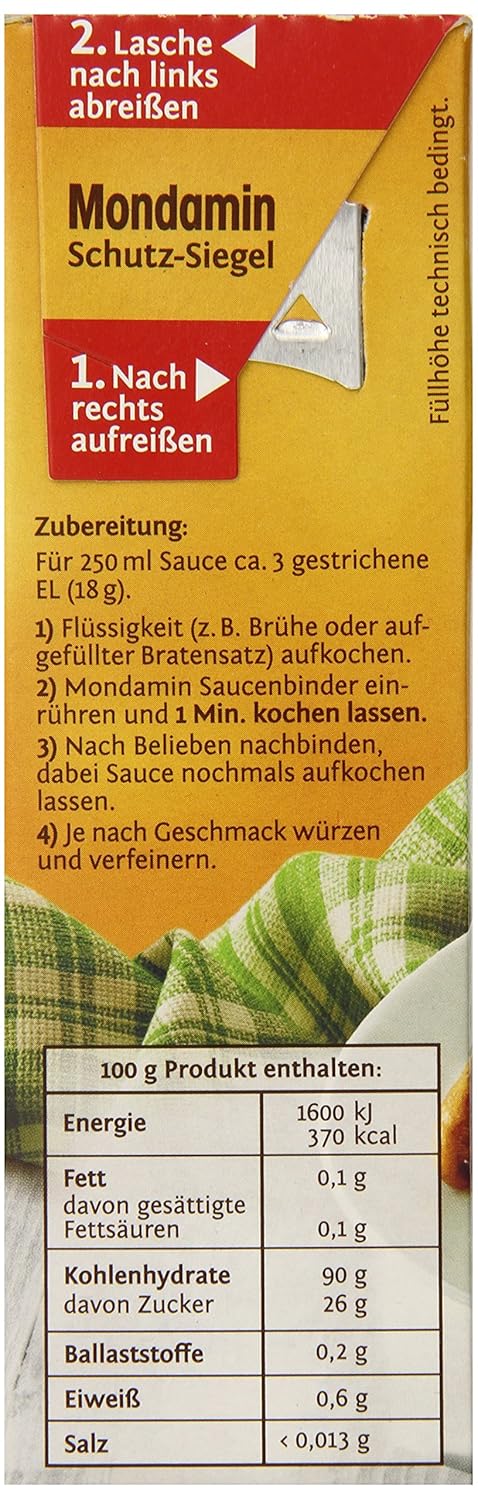 Mondamin Sossenbinder (Sauce Thickener), 8.8 Ounce Boxes