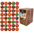 Pack 2.0 40 Count Brooklyn Beans Hot Chocolate Variety Pods, Compatible with K-Cup Brewers