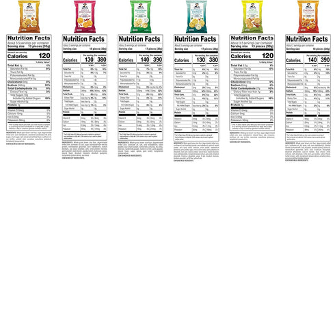 6 Pack, 12 Count Quaker Rice Crisps, Flavor Variety