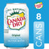 12 8 Count Canada Dry Original Sparkling Seltzer Water, Fluid Ounce Can