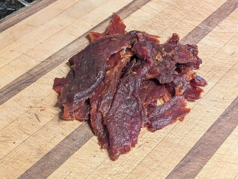 Farm Story 2 Pack. All Natural BBQ Pork Jerky - Meats Artisan, Old-Fashioned Two Quarter-pound Bags, Tender Protein