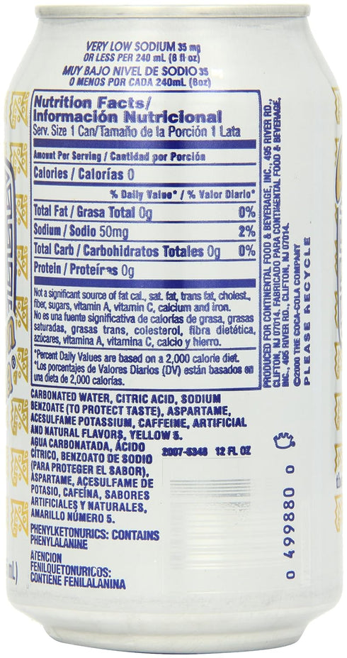 Inca Kola 12-Ounce, 24-Count , Diet, Cans
