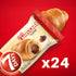 7Days 2.65 (Pack 24) Soft Croissant, Chocolate, Perfect Breakfast Pastry or Snack, Non-GMO Ounce