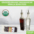 50 5"-7" Madagascar Organic Vanilla Beans Grade B. Certified USDA Organic. by FITNCLEAN VANILLA for extract, Cooking