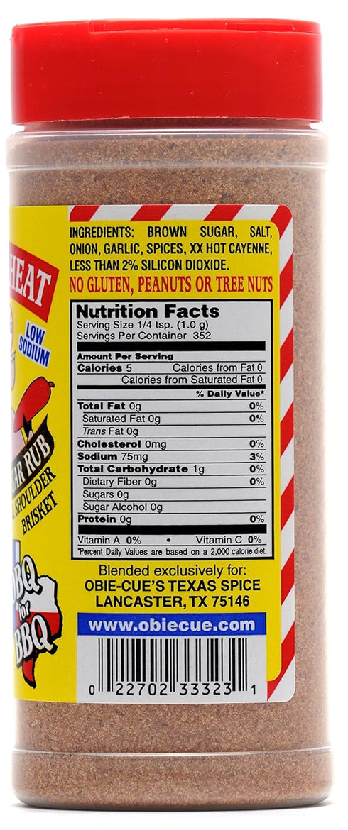 Obie-Cue's 3-Pack (12 oz Sweet n Heat Gift Box each bottle)
