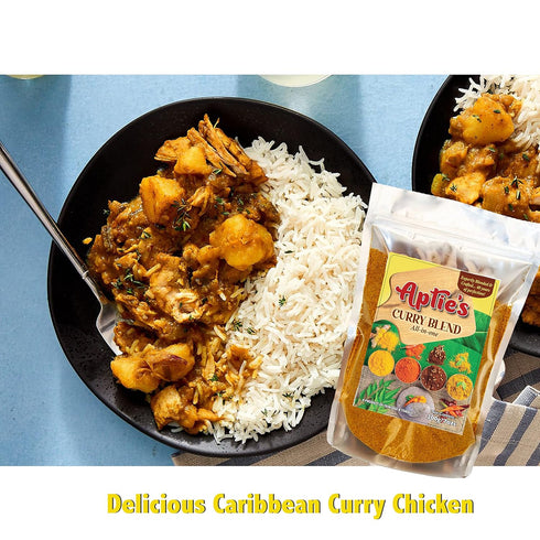 Aptie's 7 Oz. Curry Blend | All In One Trinidad Curry Powder |