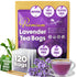TOG999, Premium 120 Lavender Flower Tea Bags, 100% Natural & Pure. Loose