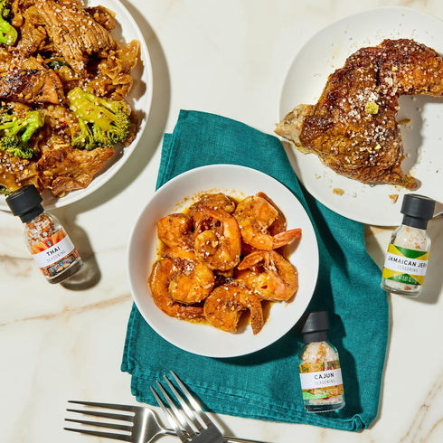 Set, Set, Set 8 Thoughtfully Gourmet, Global Spice Collection Gift International Seasonings Flavors Include Greek