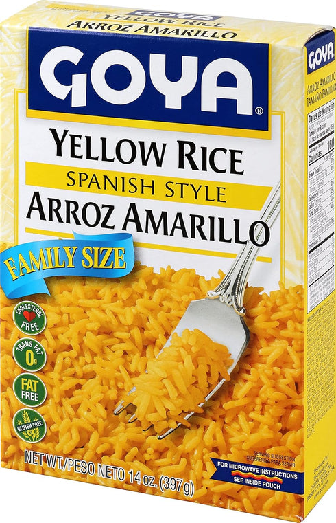 Pack, 14 oz, 2-Pack Goya Yellow Rice Mix Family