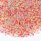 Spring Sanding Sugar Sprinkles,Edible Colorful Sprinkle Mix,150g/5.3oz,Rainbow Edible Sugar Crystals for Cake