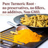 The Spice Way Turmeric Powder (8 oz), Ground Tumeric Root for Curries, Soups, Teas, and Skin