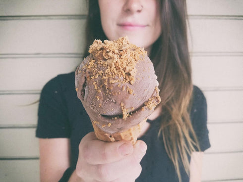 10.5 oz [3 PASOKIN | Peanut Butter Crumbs | Gluten Free, Vegan, All Natural Peanut Butter Topping, Made in USA, Jar