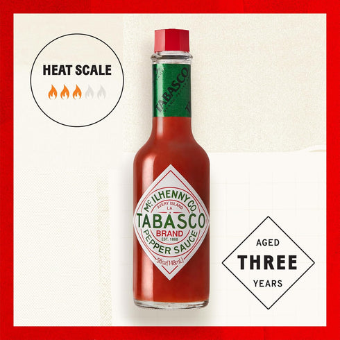5 oz (Pack 12) TABASCO Brand Original Red Pepper Sauce