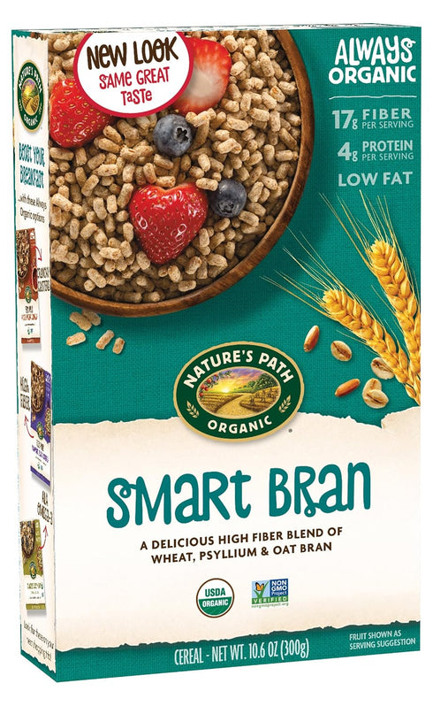 10.60-Ounce Nature's Path Organic Smart Bran Cereal, Box