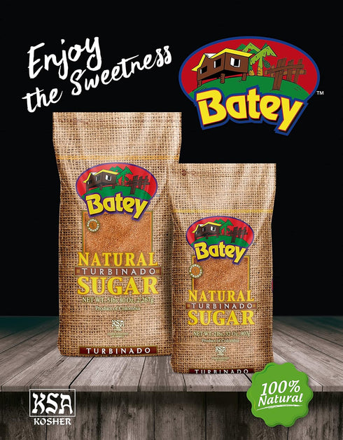 Batey 2 lb Sugar Natural Turbinado