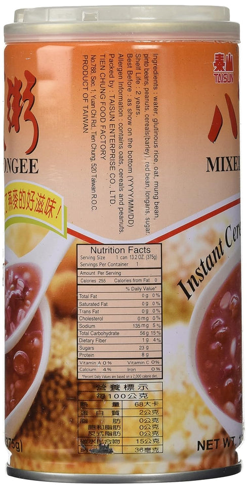 DragonMall (Pack 10) Taisun - Mixed Congee With Instant Cereal