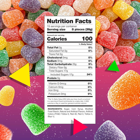 1 Spice Drops Candy | Pound Bag | Assorted Spiced Gum Drops Bulk Jellies | Jelly Drops Candy in Clove, Wintergreen