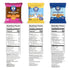 Pack 24 Goodie Girl Snack Variety Magical Animal Crackers, Mini Chocolate Chip & Brown Sugar Cookies Gluten Free