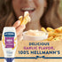 100% 11.5 oz Hellmann's Garlic Dip & Spread Garlic Aioli for French Fries, Sandwiches, Burgers & More Made