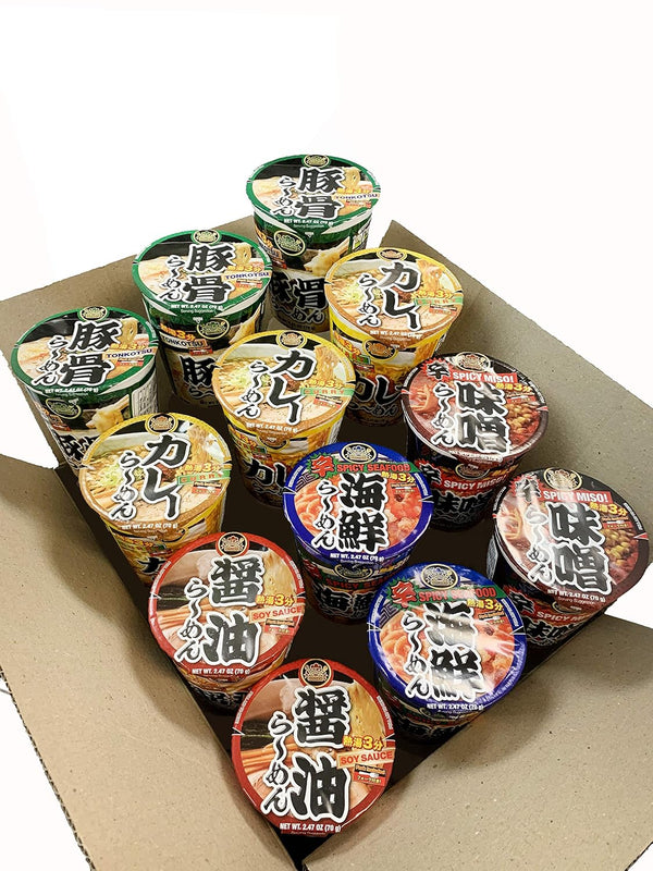 DREAM KITCHEN ASSORTED CUP RAMEN DREAM KITCHEN CUP OF RAMEN ASSORTED BOX 2.47 Ounce (Pack of 12)