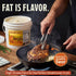 7lb 100% Farmer Bob's Beef Tallow for Cooking Bucket Pure Rendered Beef Fat for Cooking Frying & Grilling Keto, Paleo