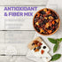 20 OZ Happy Village Organic Dried Fruit Mix - Apricots, Figs, Strawberries & Tart Cherries, - Kosher, Non-GMO, No