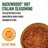 25 8.3 Packet LEM Products Backwoods Hot Italian Fresh Sausage Seasoning, Ideal for Wild Game and Domestic Meat
