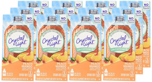10 (Pack 12) Crystal Light Drink Mix, CT