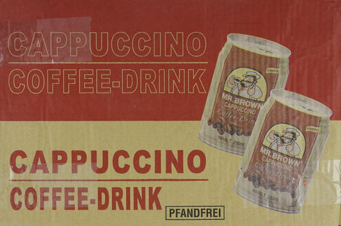 Mr. Brown 8.12 Oz (Pack 24) Iced Coffee, Cappuccino, Fl