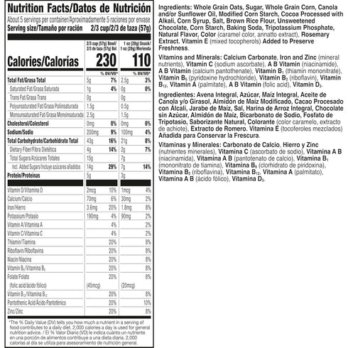 9 10 oz Cheerios Granola, Chocolate, Good Source of Fiber, Excellent Source of Vitamins and Minerals