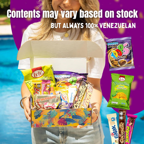 Pack Cocosette Venezuelan Candy Box Variety Authentic Sweets & Snacks with Pirucream & | Classic