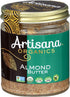 9oz Artisana Organics Raw Almond Butter, | No Sugar Added, No Palm Oil, Vegan, Paleo, and Keto Friendly