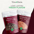 12 oz 2 lb 2-Set Pack Viva Doria Rainbow Peppercorns Blend & Himalayan Pink Salt, Coarse Grain, Steam Sterilized Mixed