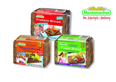 9 Count Mestemacher Protein Bread,Carrot