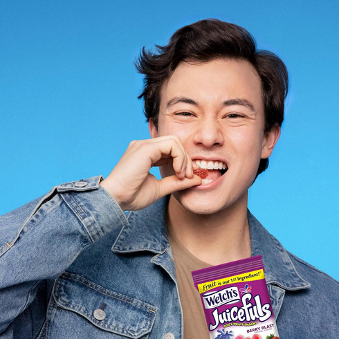 Pack, 1 oz (Pack 14) Welch's Juicefuls Juicy Fruit Snacks, Berry Blast & Island Splash, Fruit Gushers, Bulk Individual