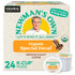 Newman's Own Organics Special Blend Decaf, Single-Serve Keurig K-Cup Pods, Medium Roast